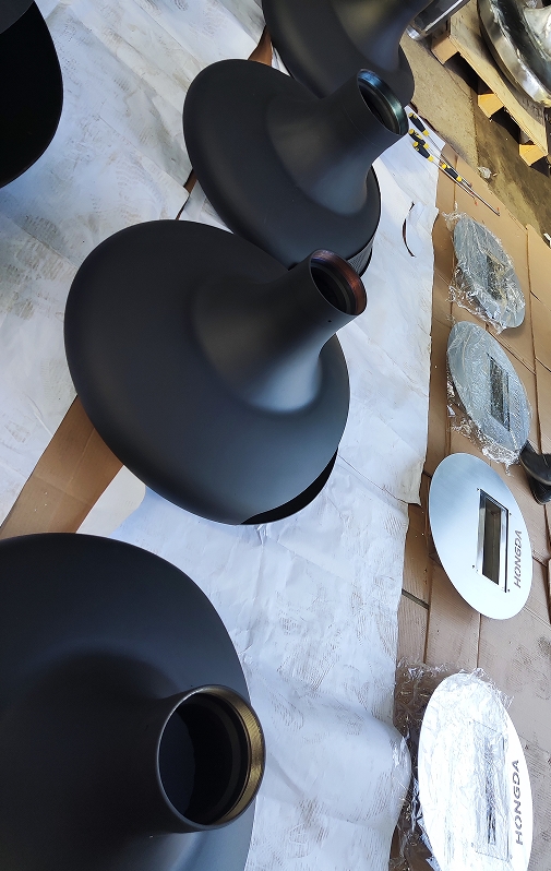 목재 연소 실내 철화로 벽난로 주문 검은 색 페인트 장식 15