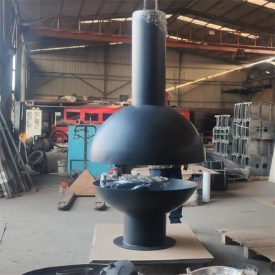 Outdoor Decorative Wall Mounted Indoor Suspended Modern Stove Fireplaces